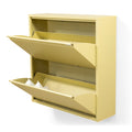 BILLY 2 Schuhschrank - Buttergelb