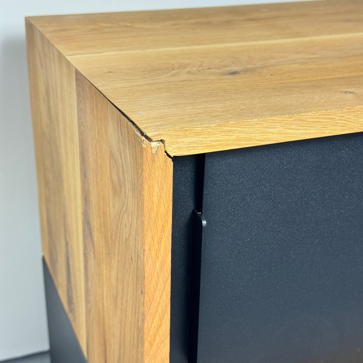 SAMPLE | TV-meubel | Zwart/Eiken