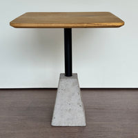 SAMPLE | Bijzettafel | Zwart/Beton/Eiken