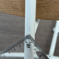 SAMPLE | Bijzettafel | Wit/Eiken