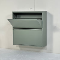 BILLY 2 | Schoenenkast | Dusty Green | 233-1